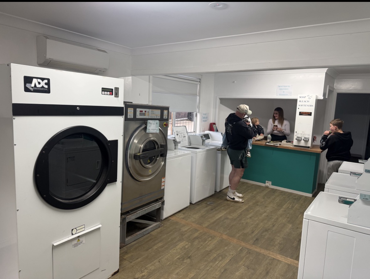 Inside Peak Laundromat Guyra
